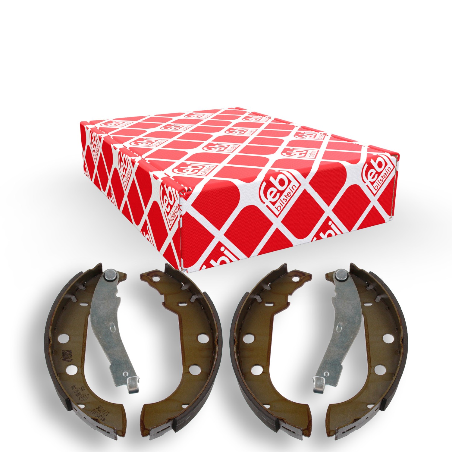 FEBI BILSTEIN Brake Shoe Set 33989 PEUGEOT 407 FEBI BILSTEIN brake shoes 33989