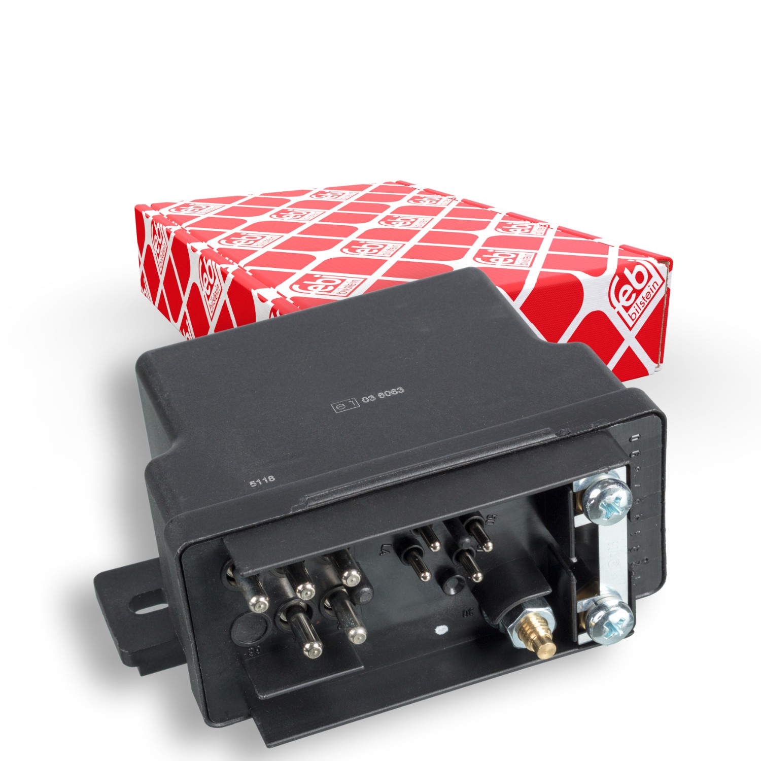 FEBI BILSTEIN Glow plug relay 34524 FEBI BILSTEIN 34524 genuine Mercedes T1 Van 602 control unit glow plug system price