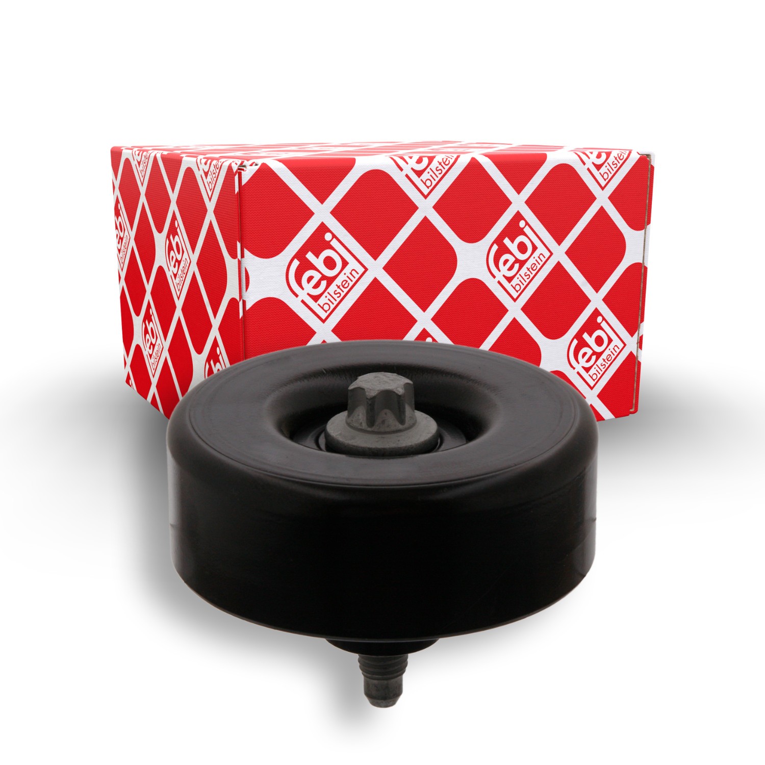 FEBI BILSTEIN Polia de desvio / de guia, correia trapezoidal estriada 34537 FEBI BILSTEIN 34537 Polia de guia Toyota AURIS originais