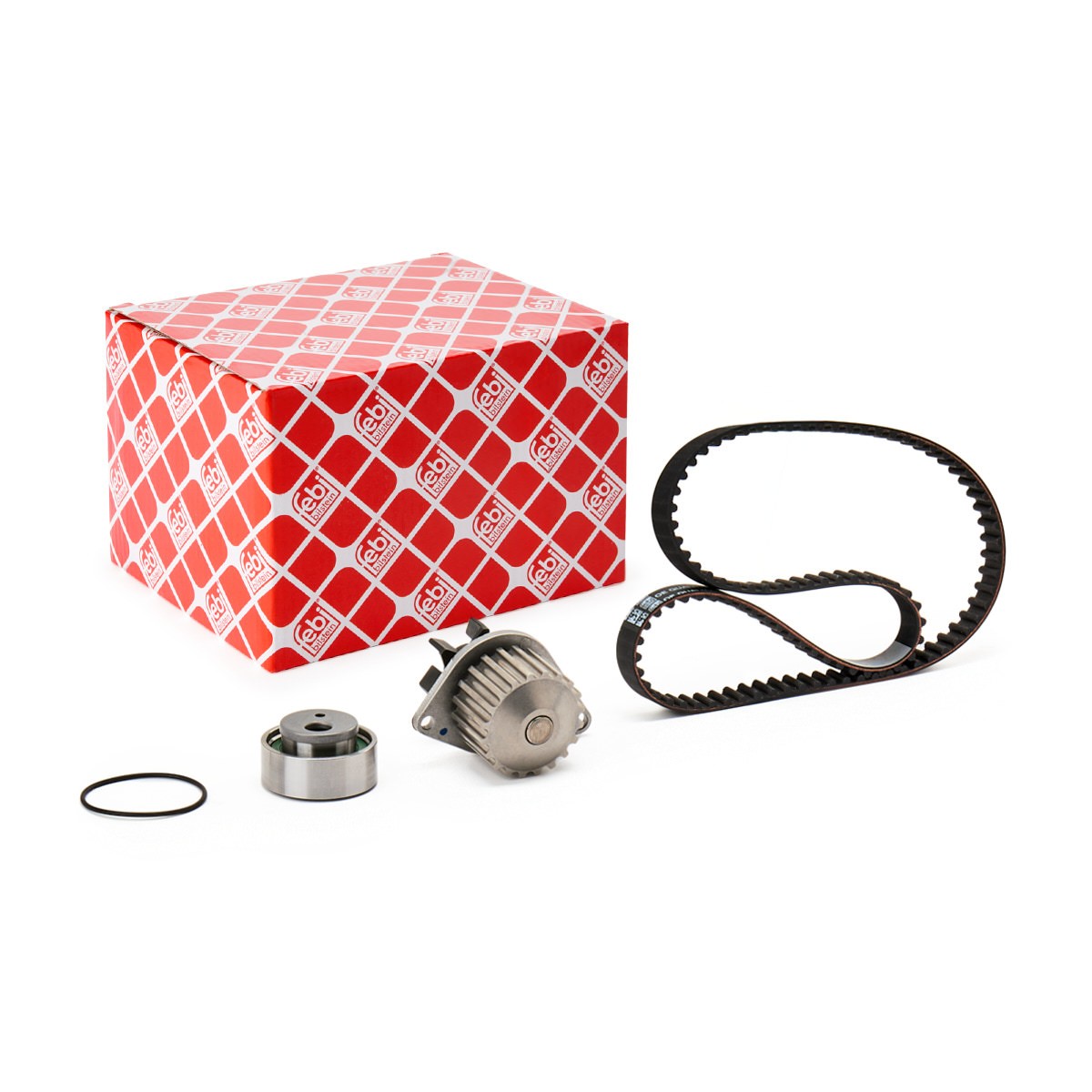 FEBI BILSTEIN Kamremssats med vattenpump 34635 FEBI BILSTEIN 34635 Kamremssats med vattenpump PEUGEOT 106 II Skåpbil / Hatchback (1S)
