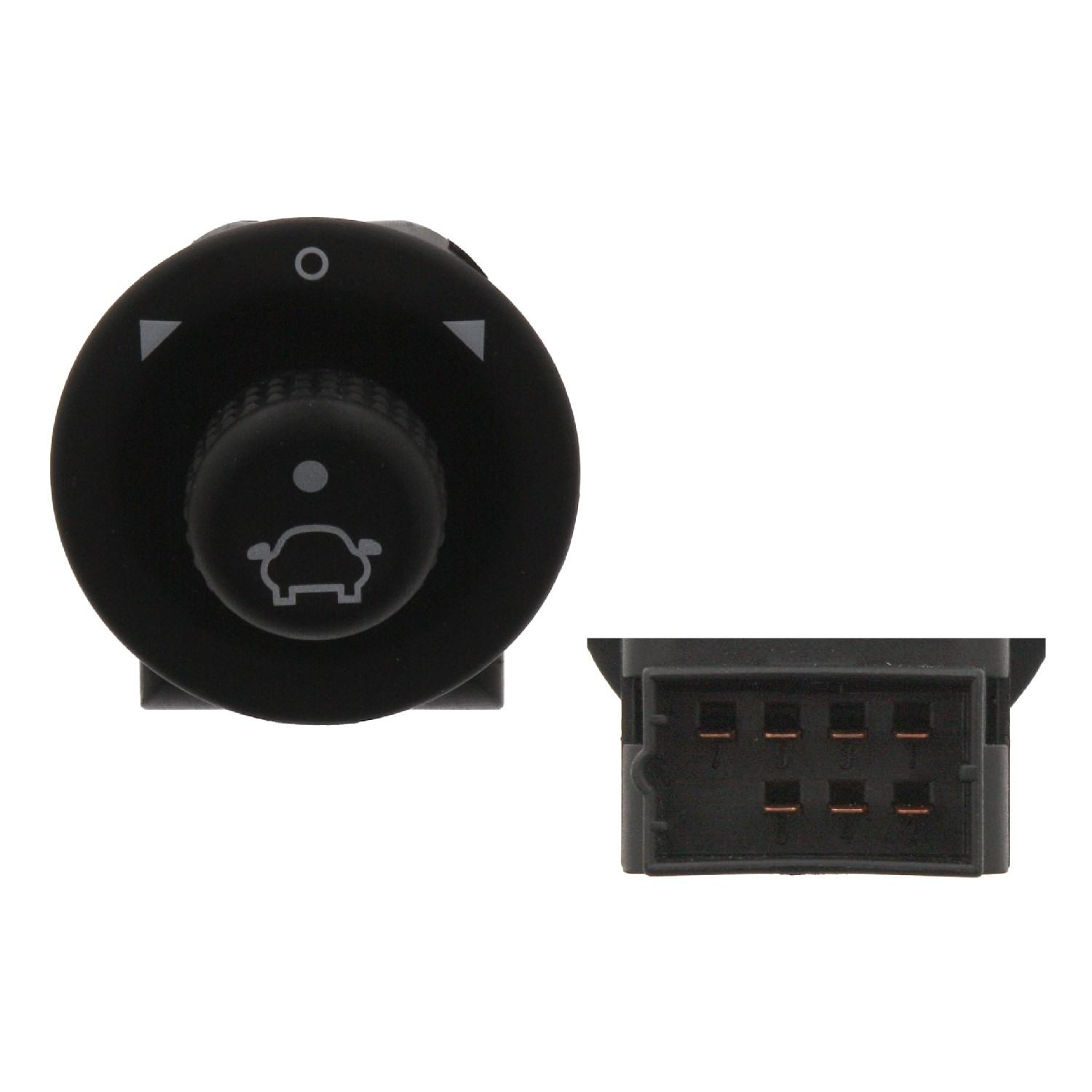 FEBI BILSTEIN Schakelaar, spiegelverstelling 34679 34679 Spiegel schakelaar FEBI BILSTEIN PEUGEOT BIPPER