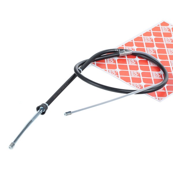 FEBI BILSTEIN Tautrekk, håndbremse 36348 FEBI BILSTEIN 36348 originale Bremsewire Seat Ibiza 6j Stasjonsvogn hva koster