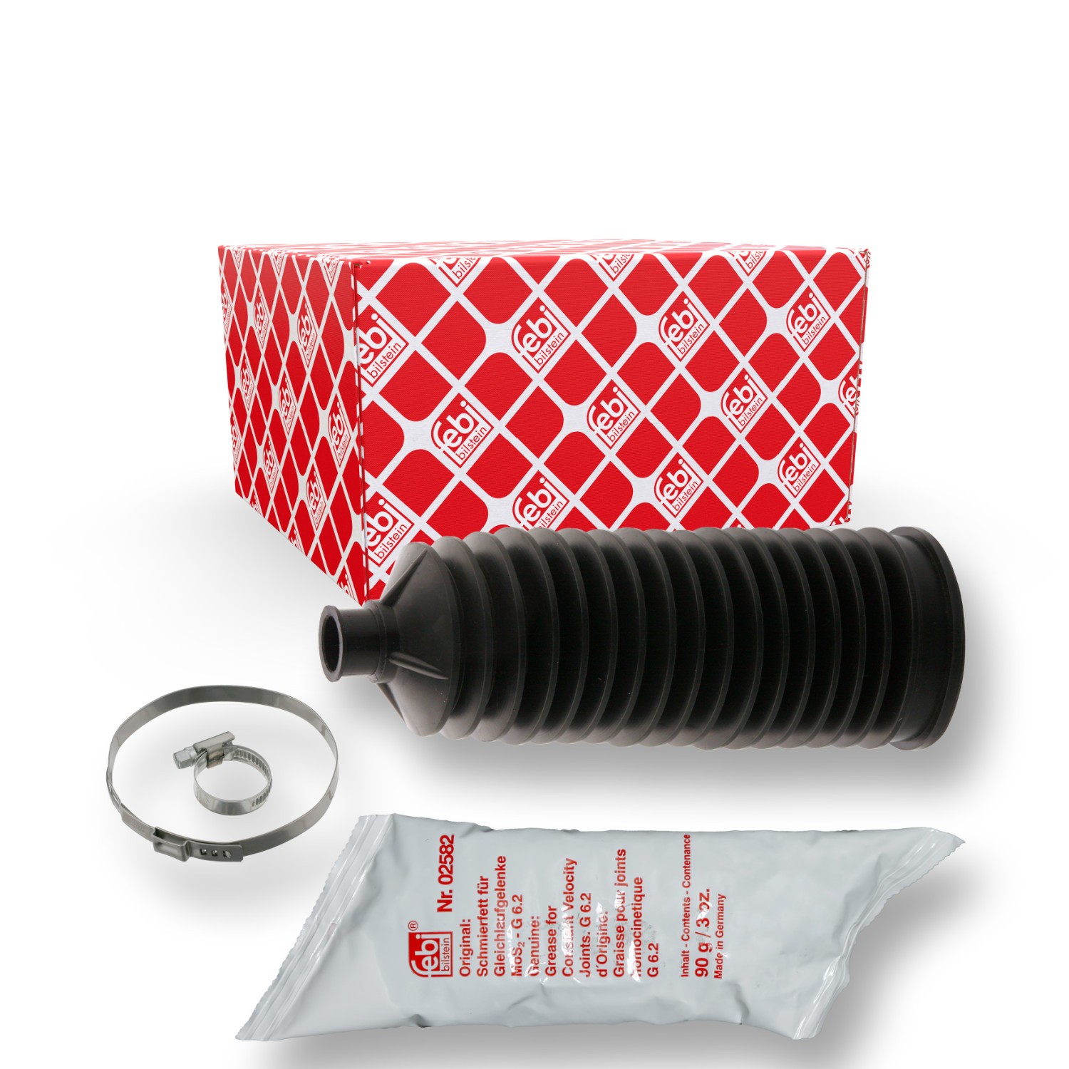 FEBI BILSTEIN Belgsett, styring 36515 Tannstangmansjett FEBI BILSTEIN Ford FOCUS 36515