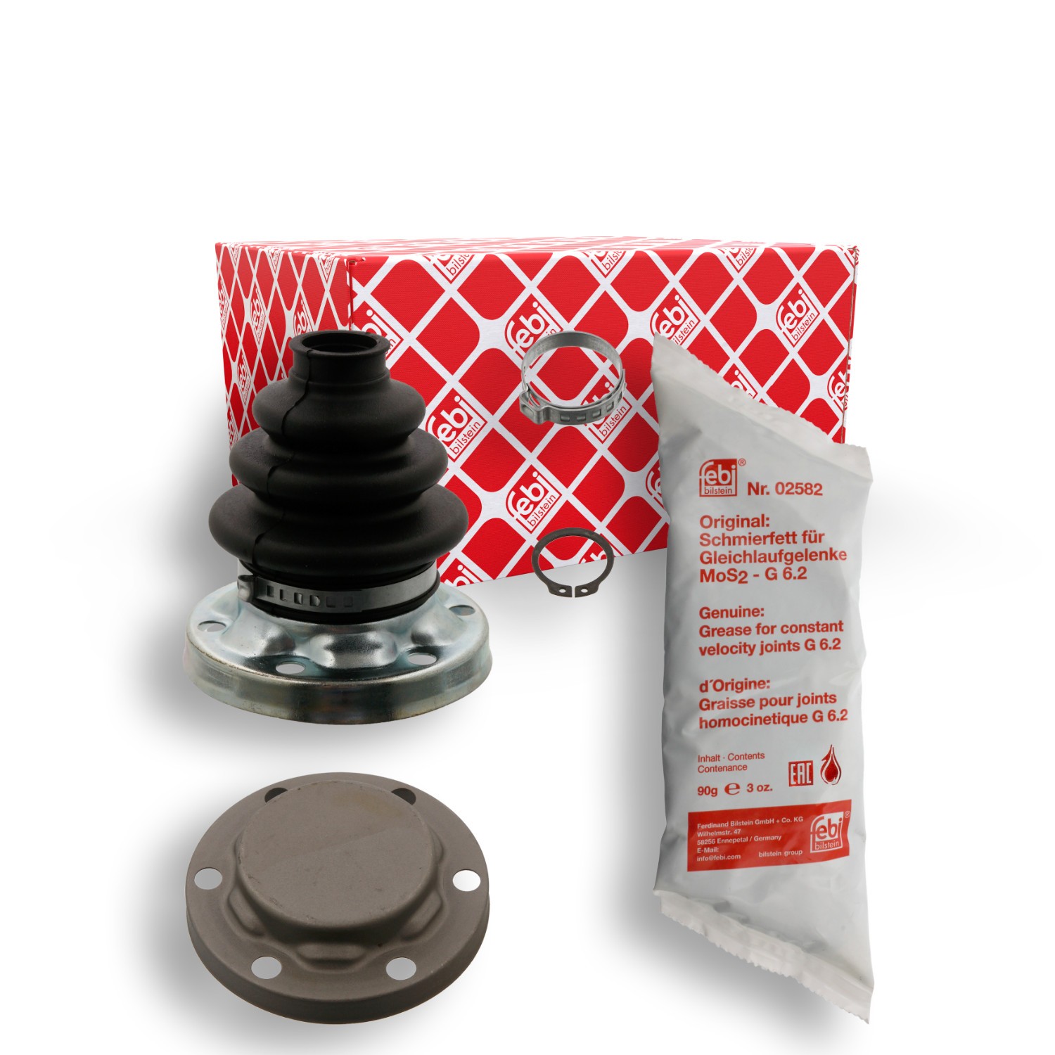FEBI BILSTEIN Jeu de joint-soufflet, arbre de commande 36552 36552 Kit soufflet de cardan BMW X4 FEBI BILSTEIN