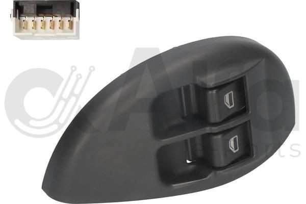 Alfa e-Parts Lüliti, aknatõstuk AF00391 hind Akna lüliti Fiat 178DX AF00391 Alfa e-Parts