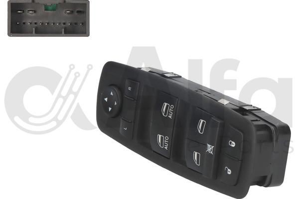 Bryter, vindusheis Alfa e-Parts AF00421 Alfa e-Parts AF00421: Bryter vindusløfter Jeep GRAND CHEROKEE 2018