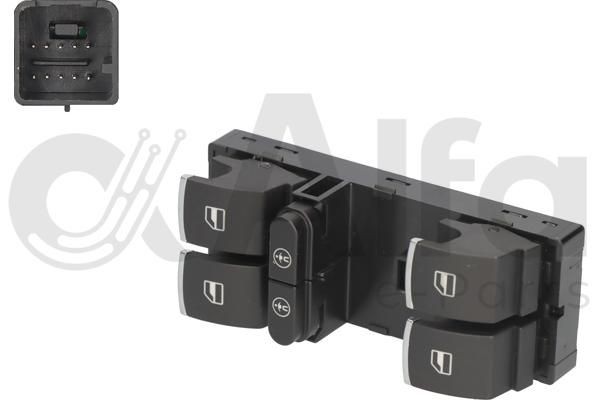 Alfa e-Parts Bryter, vindusheis AF00429 Bryter vindusheis Alfa e-Parts Volkswagen PASSAT AF00429
