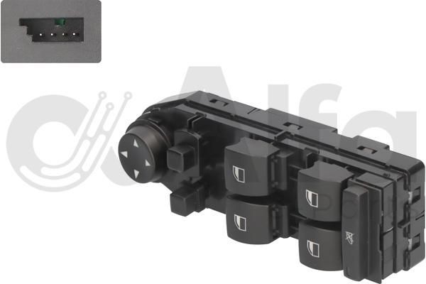 Interruptor, elevadores dos vidros Alfa e-Parts AF00431 Alfa e-Parts AF00431 Comando de vidros BMW X3 2010