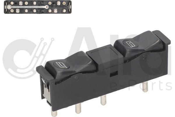 Alfa e-Parts Interruptor, elevadores dos vidros AF00446 Alfa e-Parts AF00446 Interruptor, elevadores dos vidros