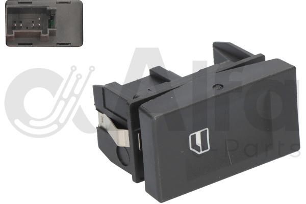 Alfa e-Parts Διακόπτης, γρύλος παραθύρου AF00476 Alfa e-Parts AF00476 γνήσια Διακόπτες παραθύρων VW Polo Classic 6kv κόστος