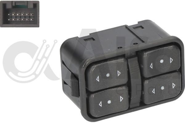 Alfa e-Parts Slēdzis, Stikla pacēlājmehānisms AF00481 Alfa e-Parts AF00481 Slēdzis, Stikla pacēlājmehānisms