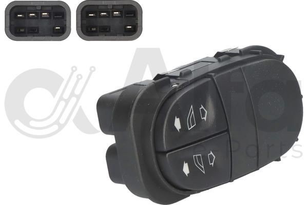 Alfa e-Parts Διακόπτης, γρύλος παραθύρου AF00539 Alfa e-Parts AF00539 Διακόπτες ηλεκτρικών παραθύρων αυτοκινήτων Ford Escort VII Combi τιμες