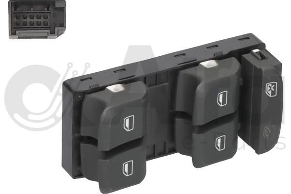 Alfa e-Parts Window switch AF00597 AF00597 Alfa e-Parts window switch for AUDI A4