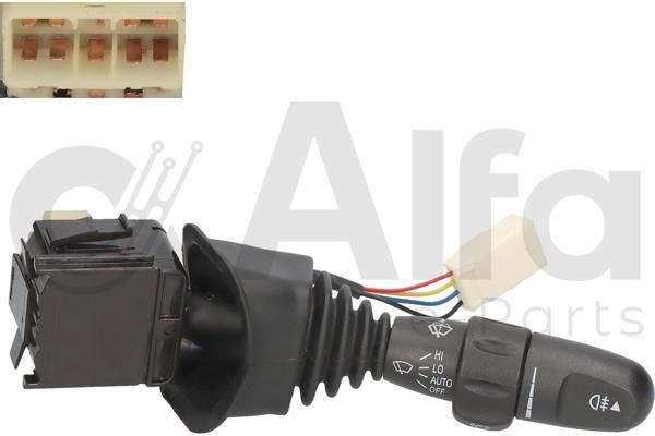 Alfa e-Parts Bryter komplett rattstamme AF01005 AF01005 Blinklysbryter CHEVROLET NUBIRA Alfa e-Parts
