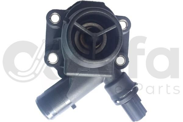 Alfa e-Parts Coolant Flange AF10598 Alfa e-Parts AF10598 SKODA FABIA water outlet replacement