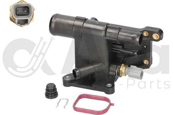 Alfa e-Parts Termostathus AF12134 Alfa e-Parts AF12134 Fiesta Mk7 Van Termostat originale pris
