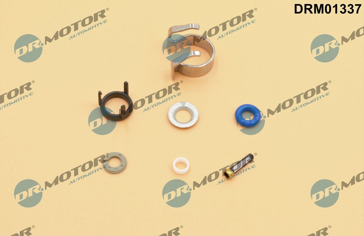 DR.MOTOR AUTOMOTIVE Pakningssæt, indsprøjtningsdyse DRM01337 Pakning dyseholder DR.MOTOR AUTOMOTIVE Q8 DRM01337 billig