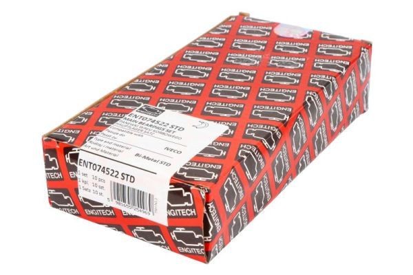 ENGITECH Hoofdlager ENT074522 STD Hoofdlager ENGITECH FIAT ENT074522 STD