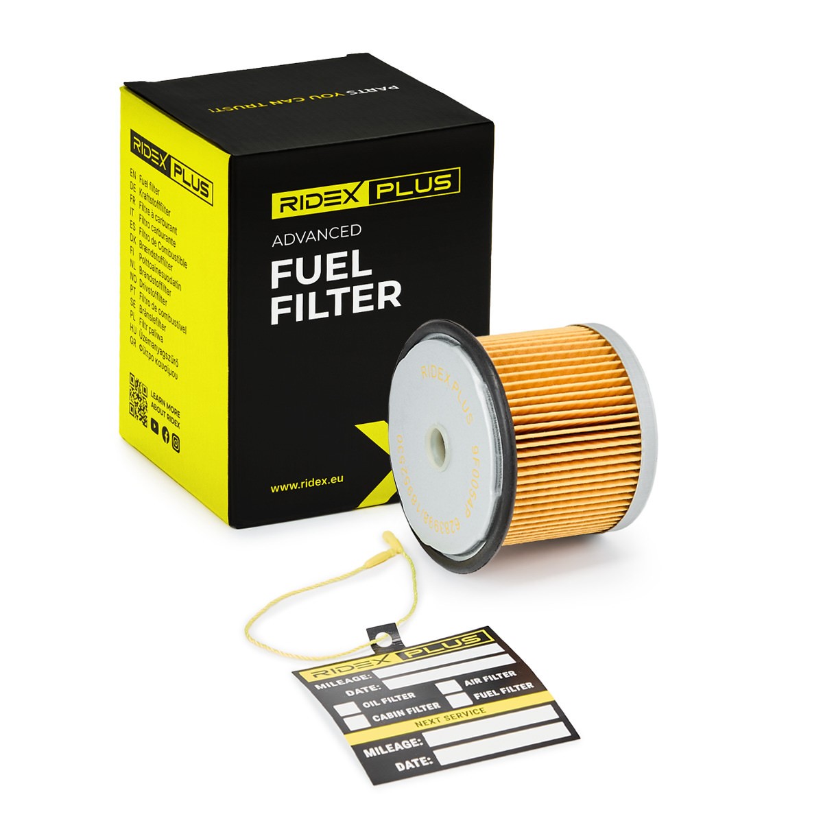 RIDEX PLUS Brandstoffilter 9F0054P Nissan JUKE Brandstoffilter RIDEX PLUS 9F0054P