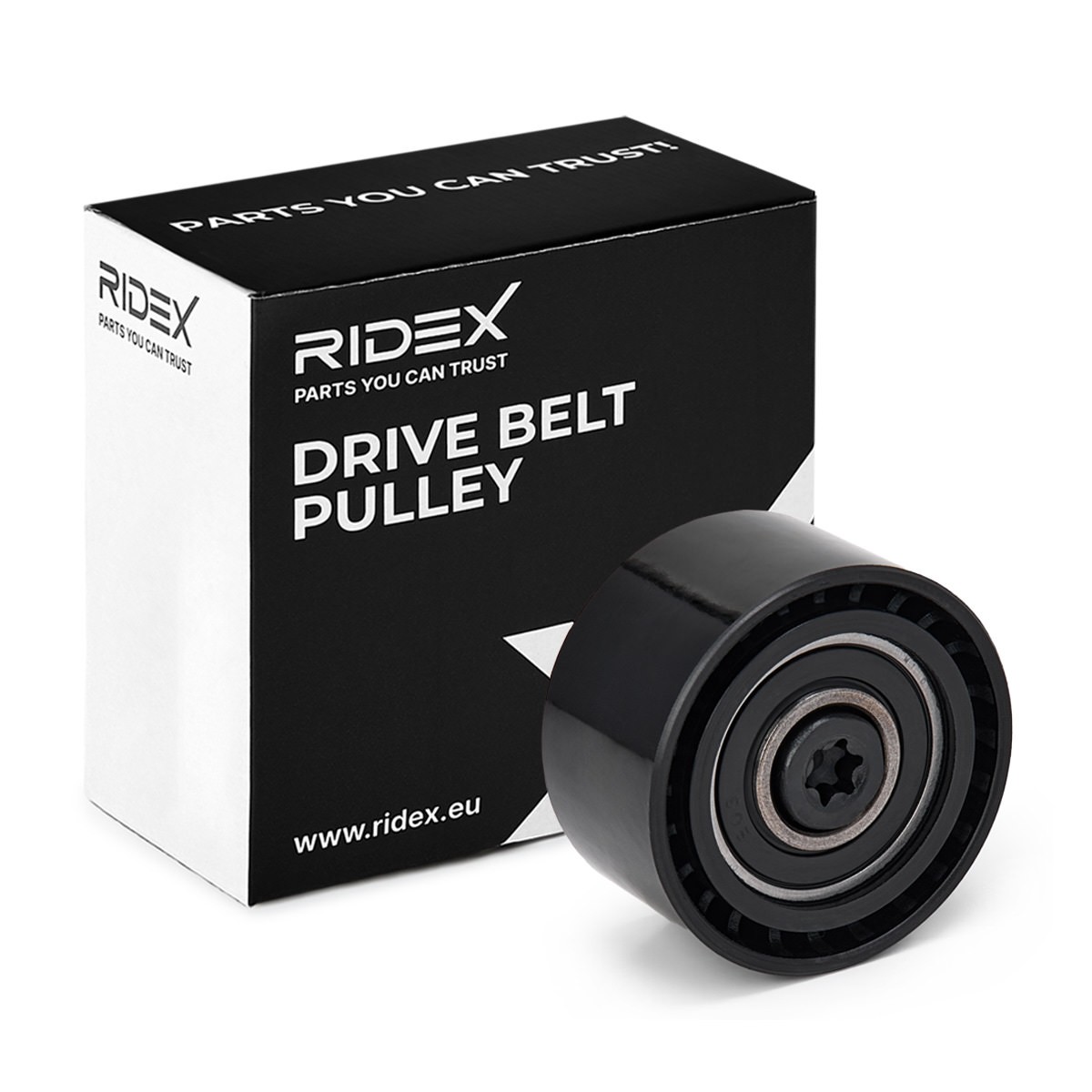 RIDEX Løpehjul 313D0185 313D0185 Styrerulle-kilerem tannrem TOYOTA CARINA RIDEX