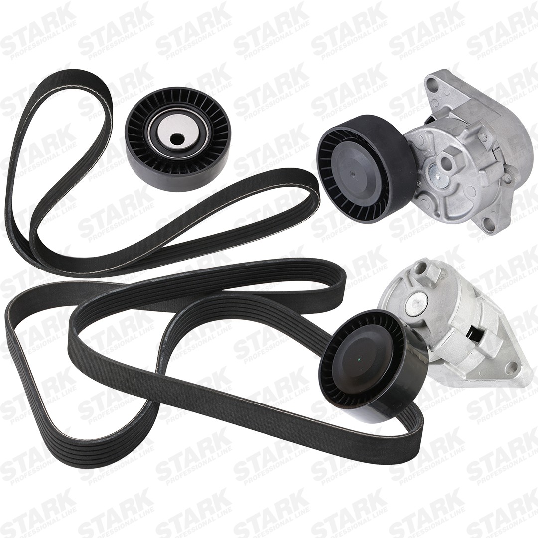STARK Ozubený klinový remeň - Sada SKRBS-1201104 SKRBS-1201104 Sada klinového rebrovaného remena STARK LAND ROVER DISCOVERY
