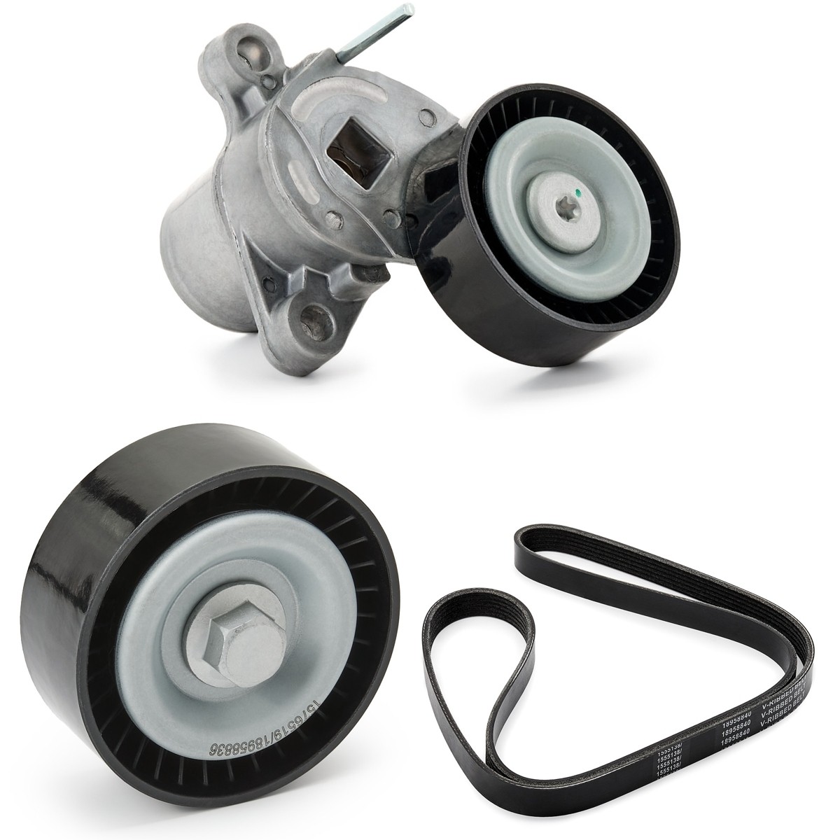 RIDEX Kileremsett 542R1108 542R1108 Multireim sett FORD TRANSIT COURIER RIDEX