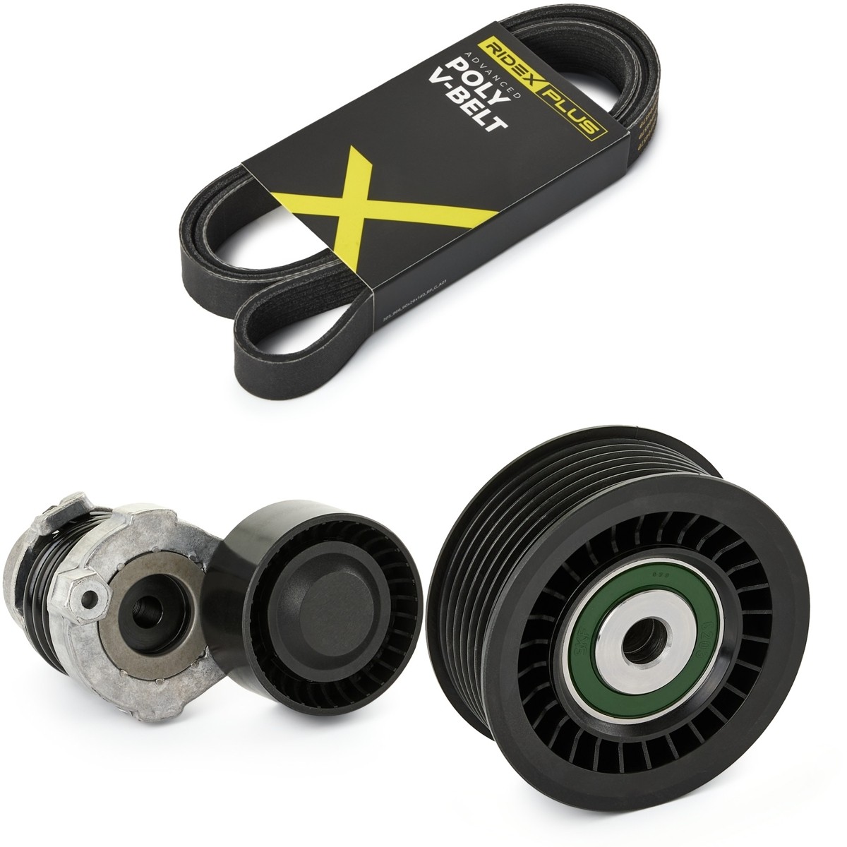 RIDEX PLUS Drivremssats 542R0105P 542R0105P RIDEX PLUS drivremskit Nissan JUKE