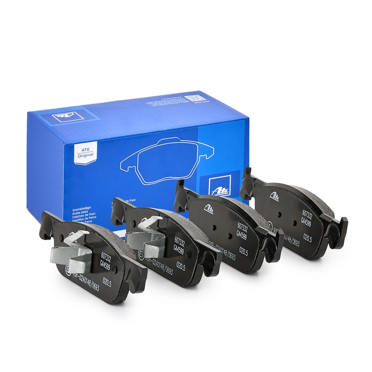 ATE Bremseklosser 13.0460-7332.2 13.0460-7332.2 Bremseklosser ATE RENAULT LAGUNA