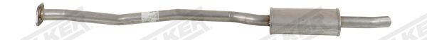 WALKER Silencieux intermédiaire 24231 Renault TRAFIC Pot d'échappement intermédiaire WALKER 24231