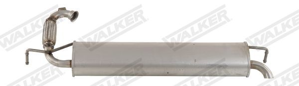 Einddemper WALKER 24305 WALKER 24305 Achterdemper RENAULT WIND 2010