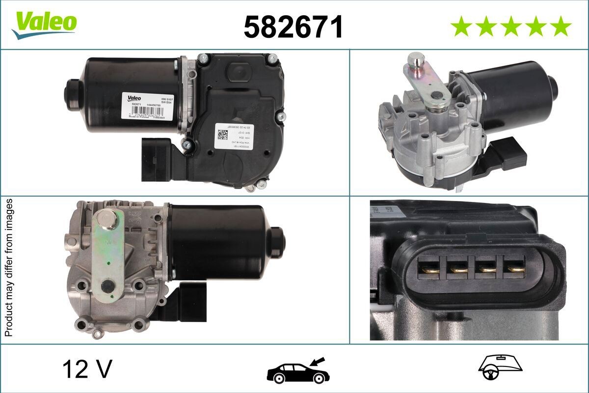 VALEO Pesuri mootor 582671 VALEO 582671 Klaasipuhasti mootor Porsche 944 Kupee originaal hind