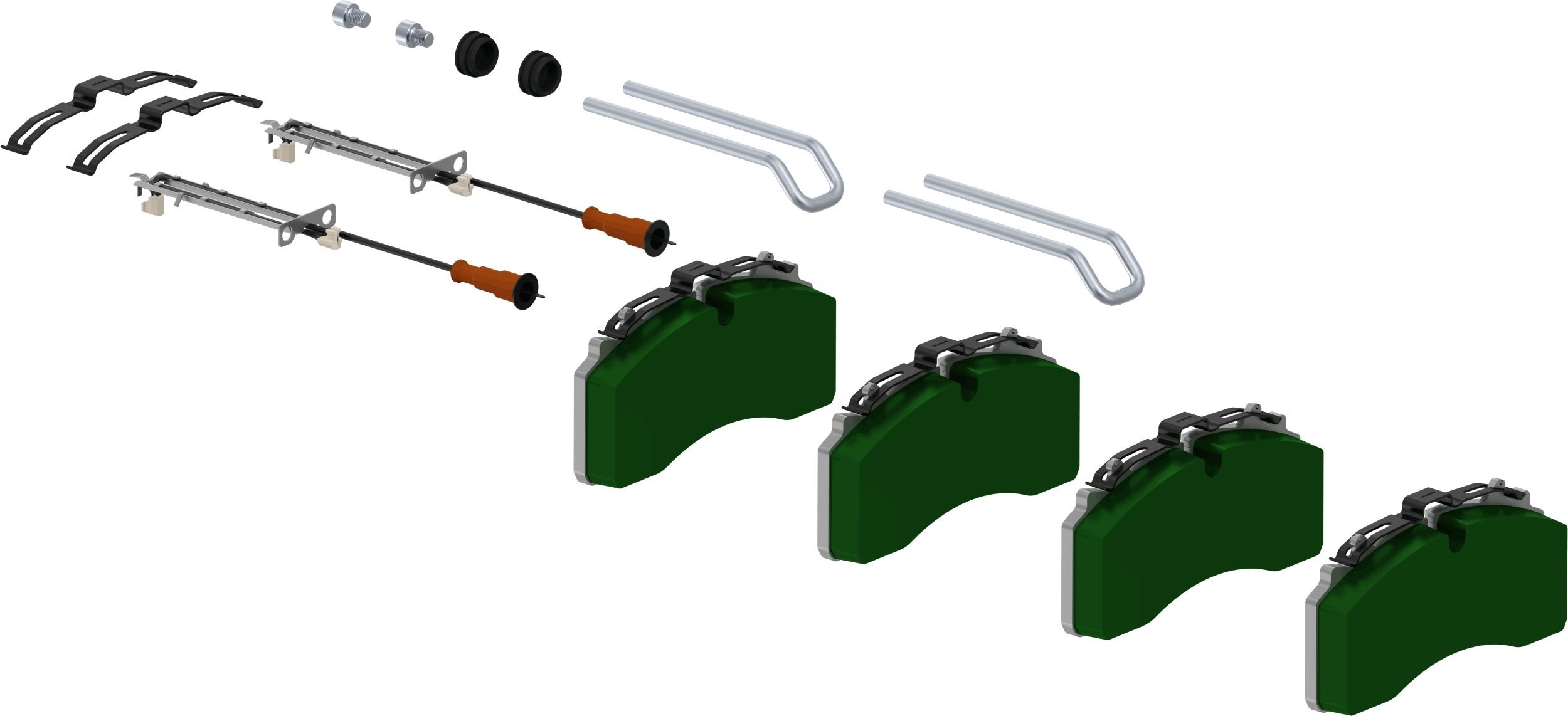 WABCO Reparationssats, automatisk kopplingsinställning 6403229392 6403229392 WABCO kopplingsvajer Peugeot 208