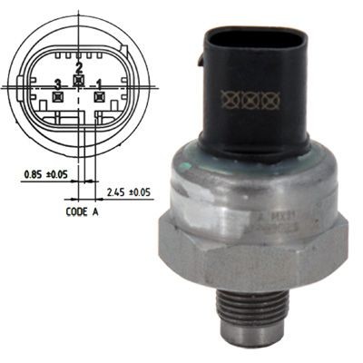 SIDAT Sensor, olietryk 82.2199 82.2199 Oljetrycksgivare BMW 6-serie SIDAT