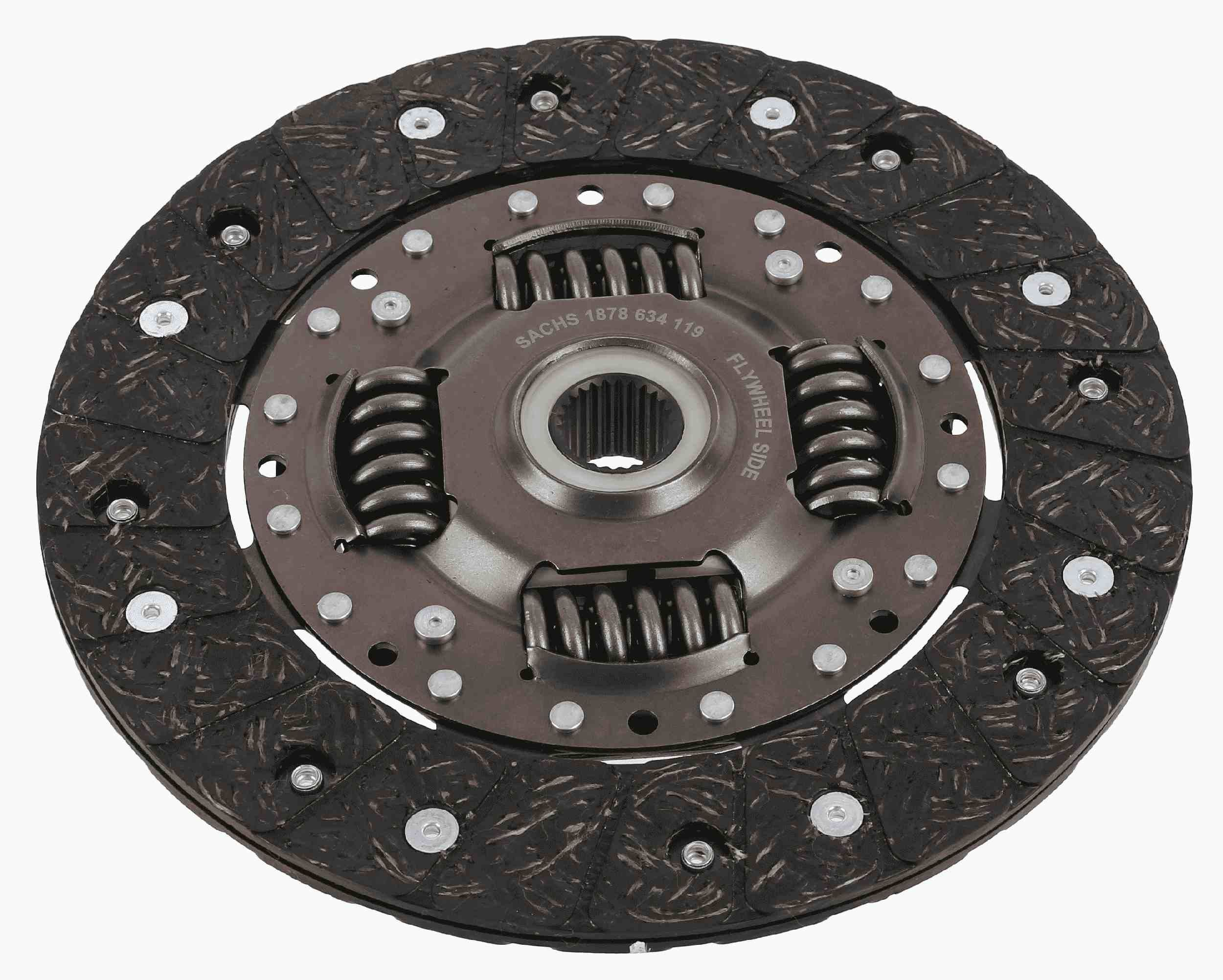 SACHS Kytkinlevy 1878 634 119 SACHS 1878 634 119 Dacia Logan LS kytkinlevy vaihto hinta