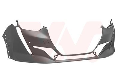 VAN WEZEL Paraurti 4043570 Paraurto Peugeot 9D, 9U 4043570 VAN WEZEL