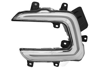 VAN WEZEL Dagsfärdljus 4384957 VAN WEZEL 4384957 Varselljus Renault Megane LA original