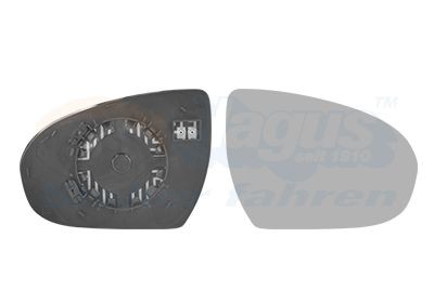 VAN WEZEL Spejlglas, udvendig spejl 8264838 Spejlglas VAN WEZEL SANTA FE 8264838 billig