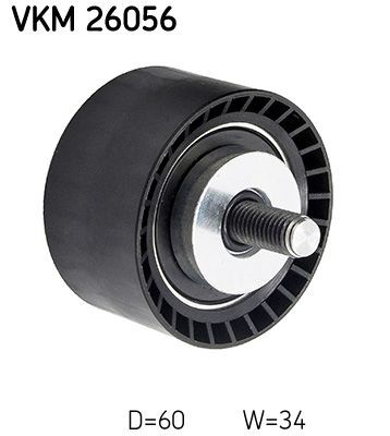 SKF Løpehjul VKM 26056 VKM 26056 Styrerulle-kilerem tannrem VOLVO C30 SKF