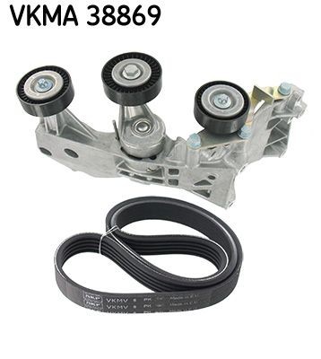 Kileremsett SKF VKMA 38869 SKF VKMA 38869 Drivremsett MERCEDES-BENZ B-Klasse 2011
