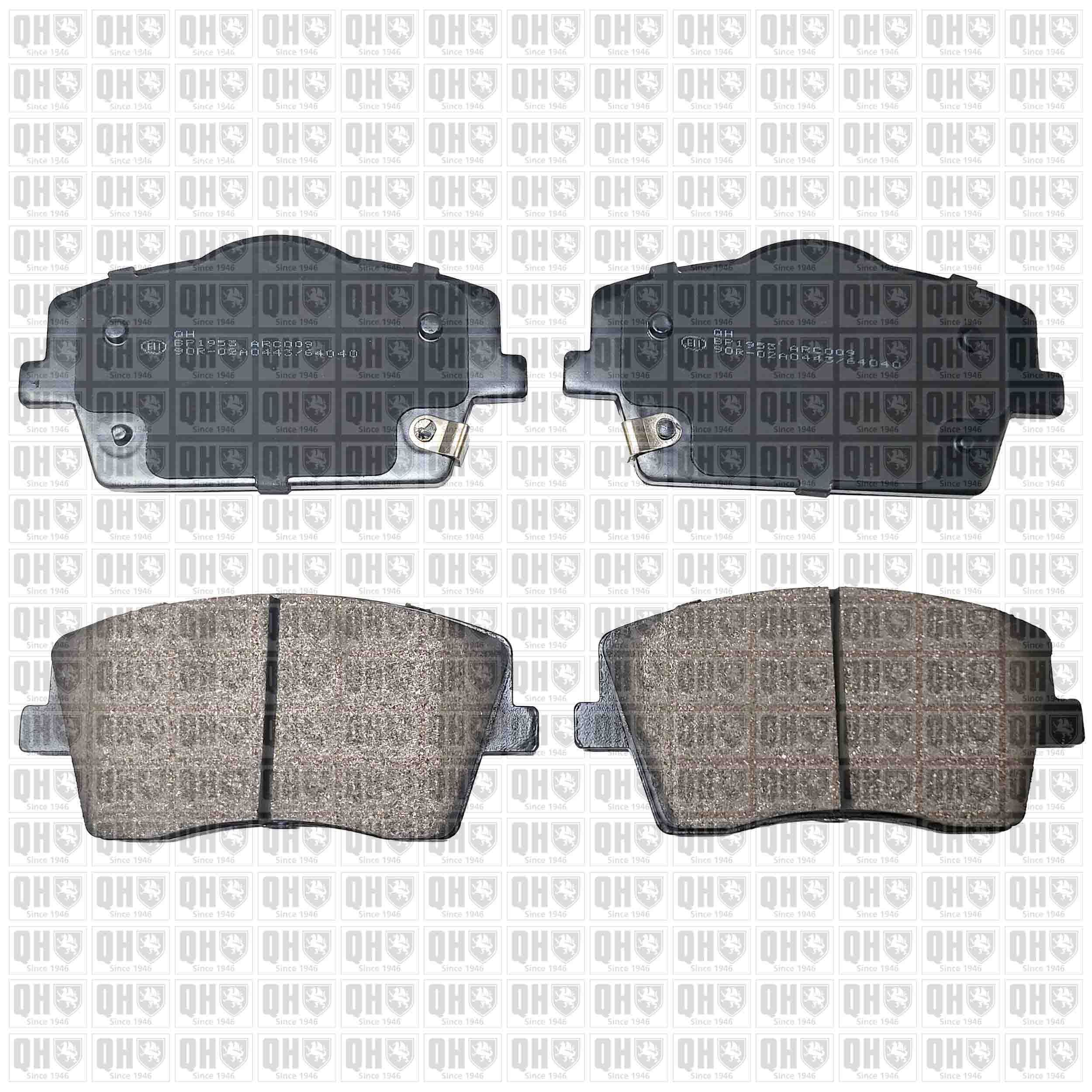 QUINTON HAZELL Bremseklodser BP1953 Sports bremseklodser VOLVO QUINTON HAZELL BP1953