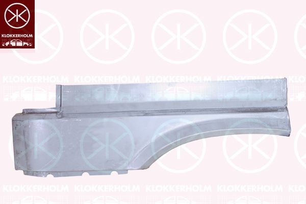 KLOKKERHOLM Hjulskjerm 9558321 9558321 Skvettskjerm KLOKKERHOLM VW CC