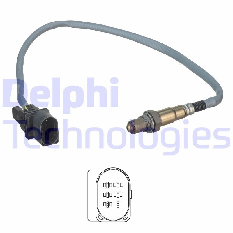 DELPHI Sonde lambda ES20549-12B1 DELPHI ES20549-12B1 Capteur NOx Corniche III Cabriolet prix