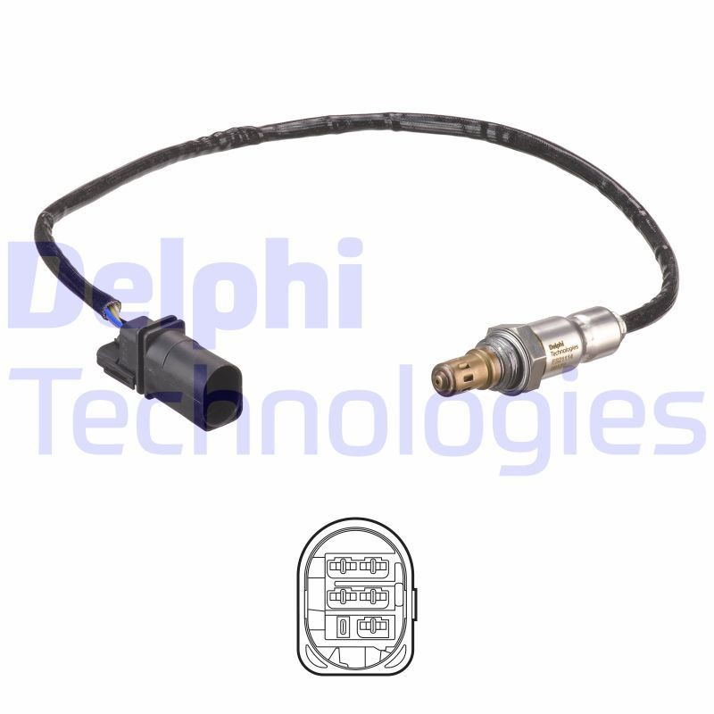 DELPHI Lambdasonde ES21114-12B1 DELPHI ES21114-12B1 Lambda sonde VW Golf Sportsvan originele prijs
