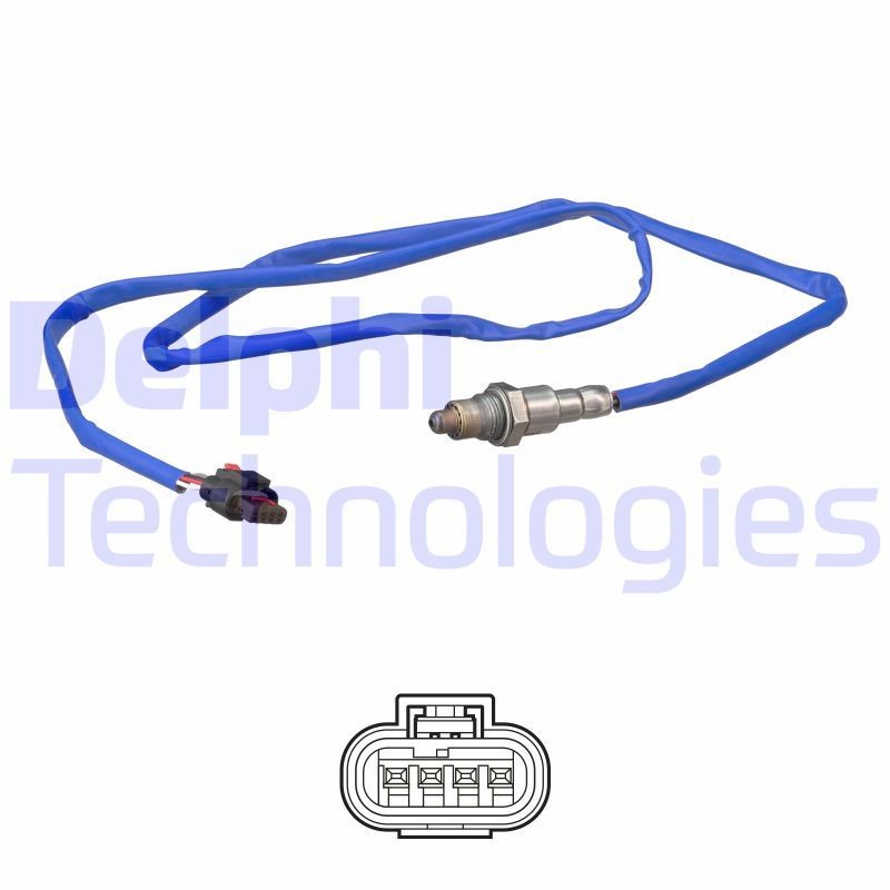 DELPHI Lambdasonde ES21123-12B1 ES21123-12B1 DELPHI Lambdasonde Ford Transit Connect MK2 Kosten