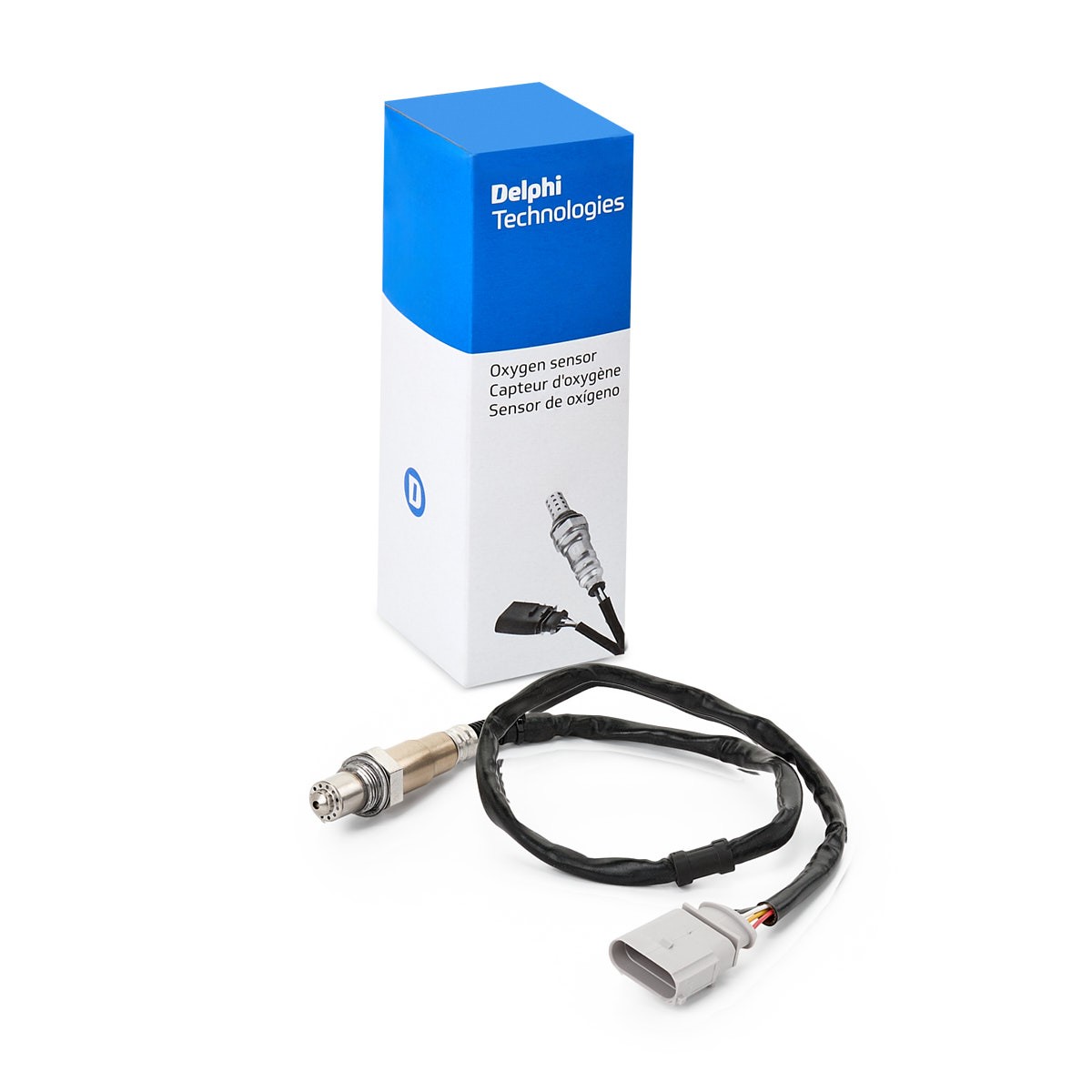 DELPHI Lambdasonde ES21183-12B1 DELPHI ES21183-12B1 Uitlaatsysteem Octavia 5e5 2015