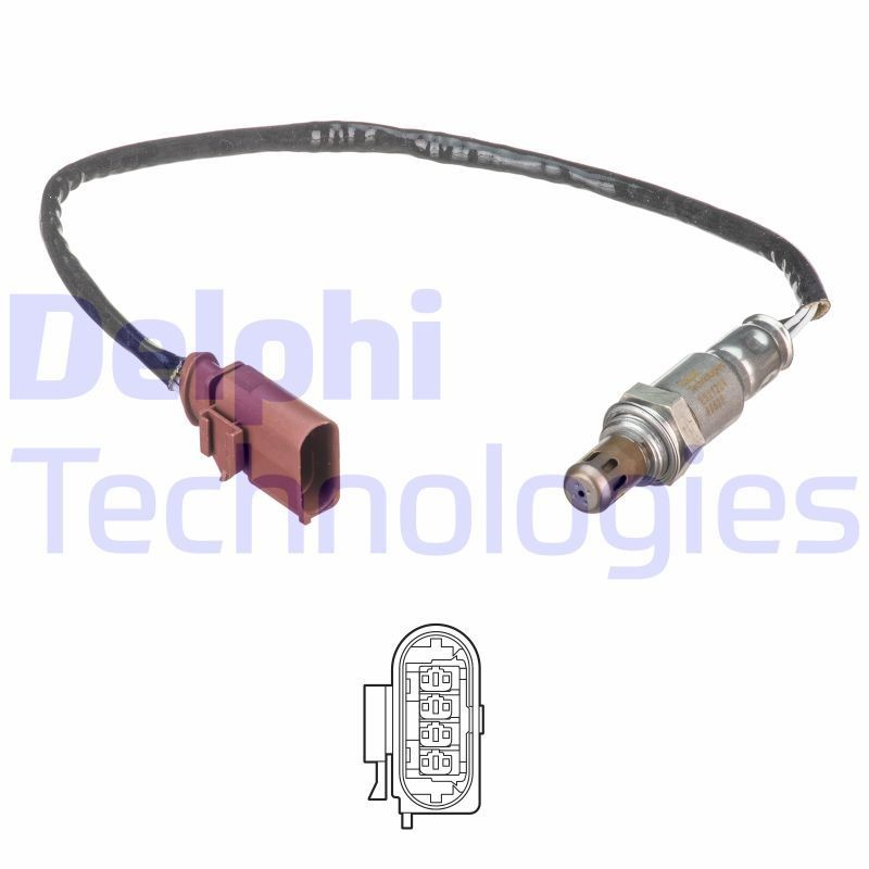 Lambdasonde DELPHI ES21224-12B1 DELPHI ES21224-12B1: Lambdasonde Seat TOLEDO 2017