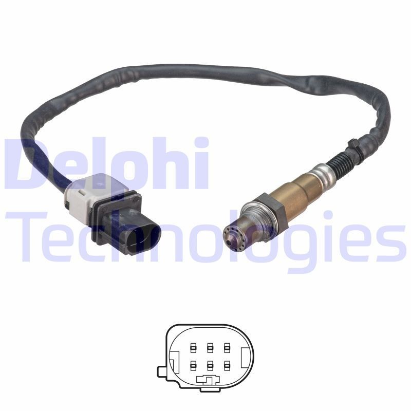 DELPHI Lambda zonde ES21302-12B1 ES21302-12B1 Lambda zonde VOLVO 850 DELPHI