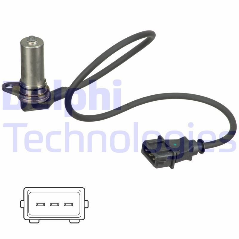 DELPHI Gerador de impulsos, cambota SS11225 DELPHI SS11225 Sensor de velocidade 128 Sedan preço