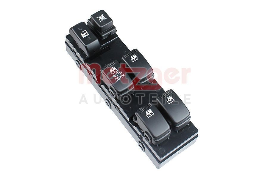 Kytkin, lasinnostin METZGER 09161048 METZGER 09161048 HYUNDAI TUCSON 2017 Ikkunannostimen katkaisin