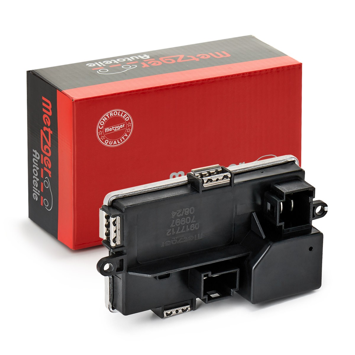 METZGER Reglage, kupéfläkt 0917712 0917712 METZGER motstånd kupefläkt SKODA KAROQ